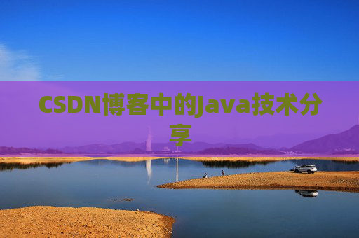 CSDN博客中的Java技术分享